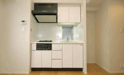 キッチン　グリル付きシステムキッチン