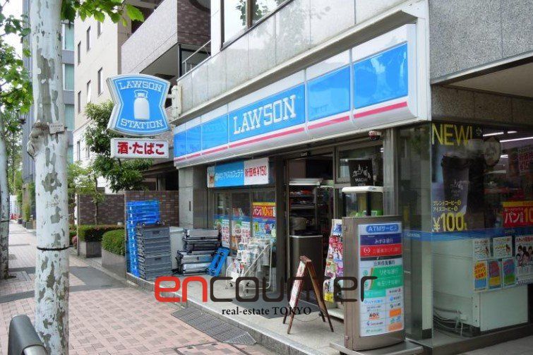 コンビニ　ローソン赤坂九丁目店（コンビニ）まで110m