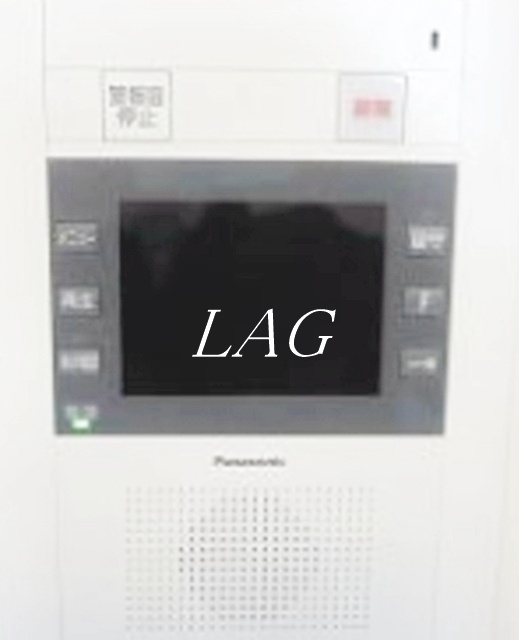 セキュリティ　モニター付きインターホンです。