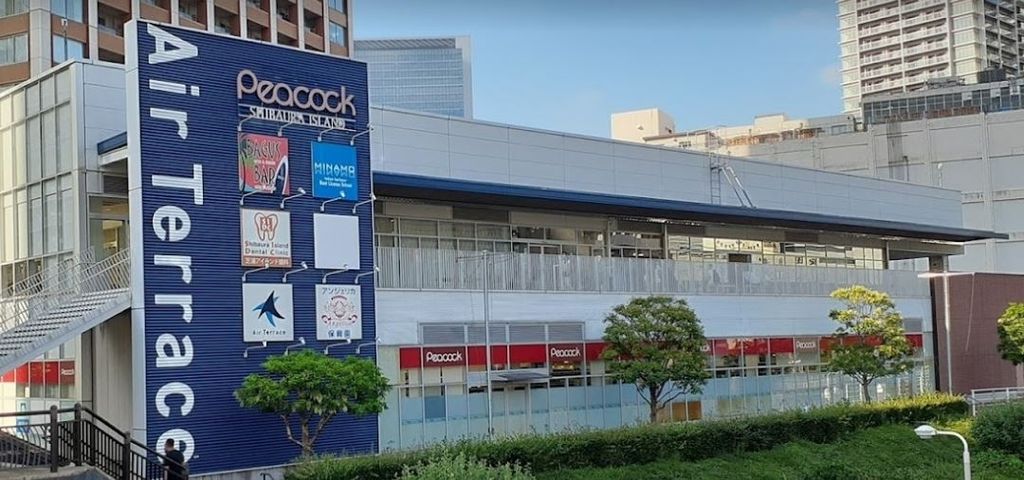 コンビニ　ピーコックストア（コンビニ）まで620m