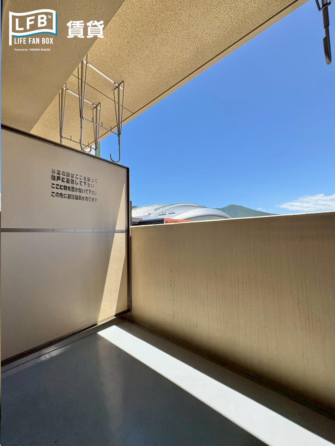 バルコニー　※画像は同間取り反転タイプです。