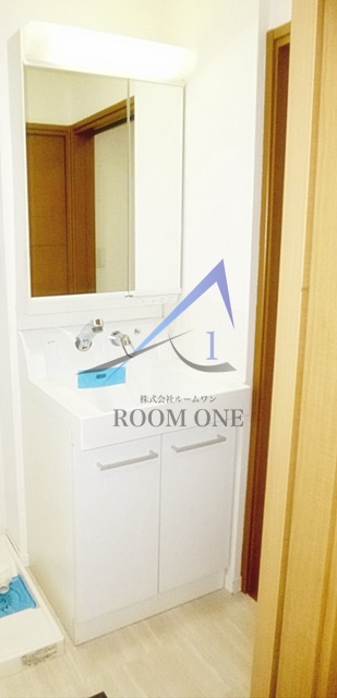 洗面設備　洗面台です。