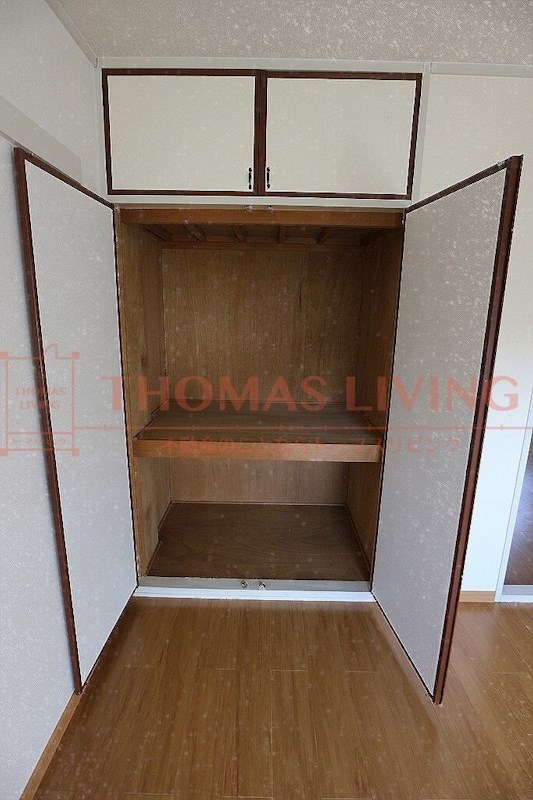 収納　写真は別号室のものです。