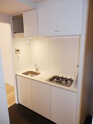 キッチン　２口コンロ設置済みキッチン