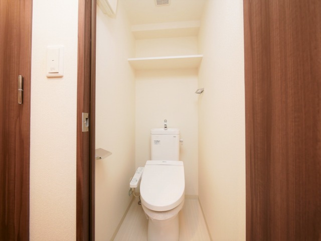 トイレ　ゆったりとした空間のトイレです