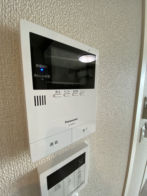 セキュリティ　来訪者の顔の見える安心感。