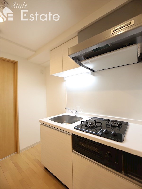 キッチン　システムキッチン★2口ガスコンロ・グリル付