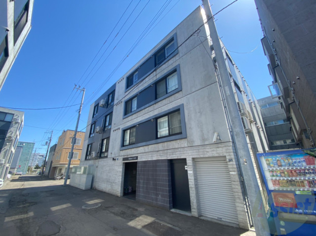 建物外観　札幌市中央区南七条西「アイメゾン弐番館」