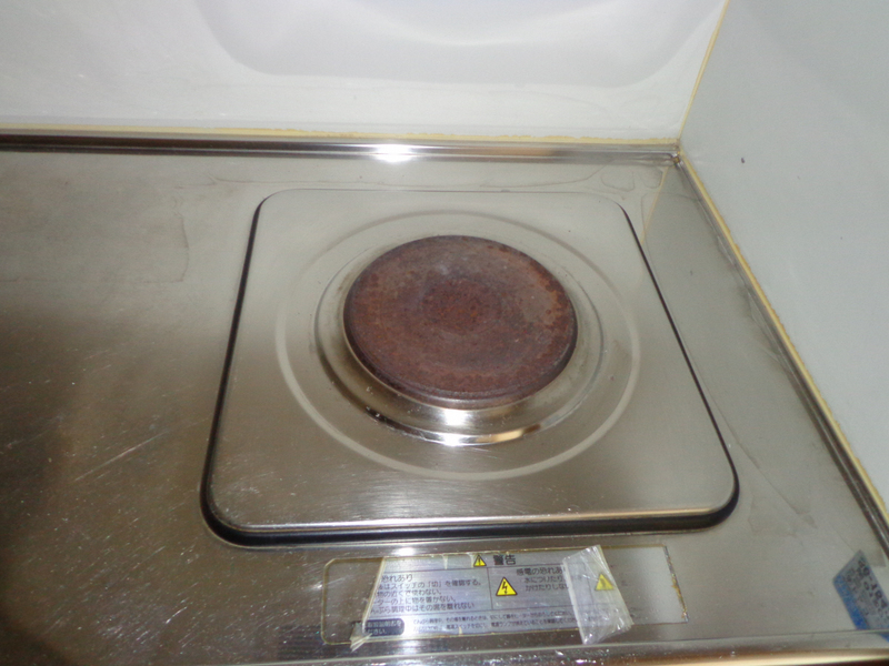 キッチン　電熱コンロ