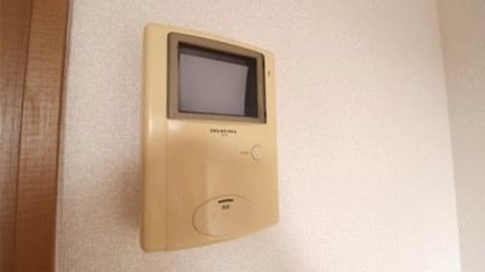 セキュリティ　モニター付きインターホンです