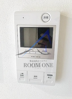 セキュリティ　モニター付きインターホンです。