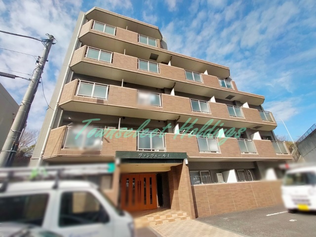 建物外観　鉄筋コンクリートマンションで防音面も安心♪