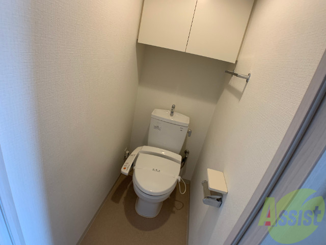 トイレ　トイレはウォッシュレット付きなので嬉しいですね。