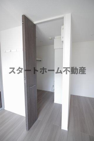 収納　十分な収納スペースがあります