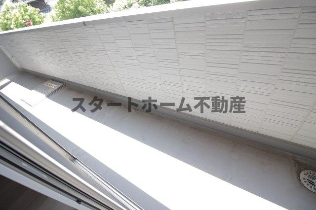 バルコニー　落ち着いた時間を過ごせるバルコニーです