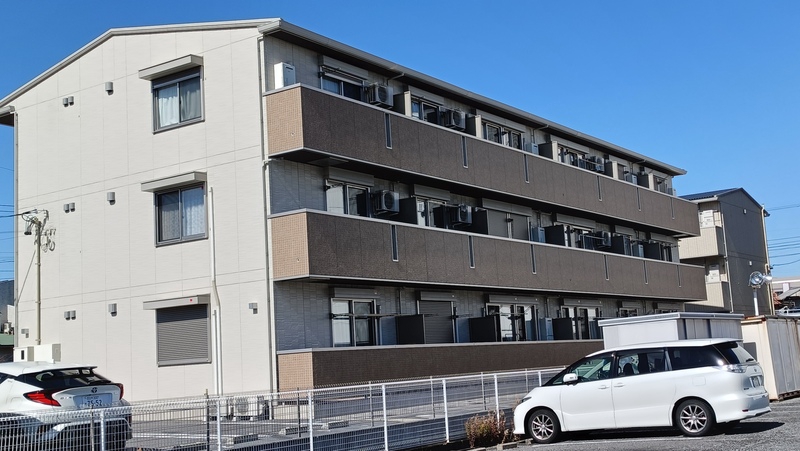 建物外観　雅野VIIの外観。全１８世帯です。