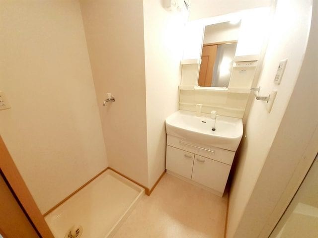 洗面設備　脱衣所もあります