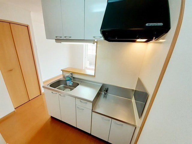 キッチン　丁度良い広さです