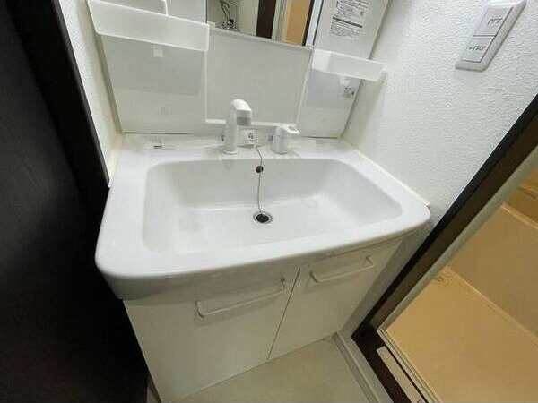 洗面設備　シャワードレッサー付きです！