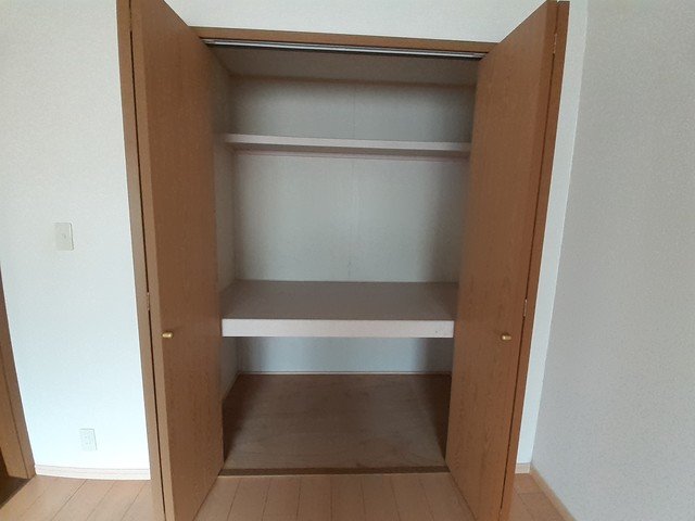 収納　たっぷりとした収納スペースです