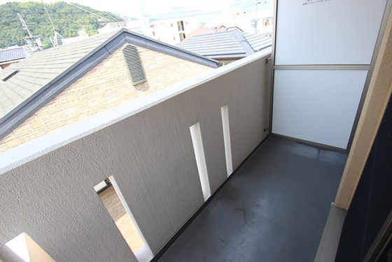 バルコニー　※別部屋の写真です