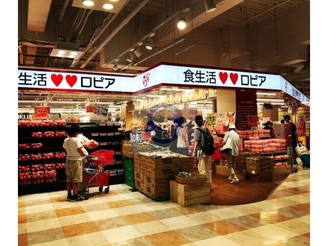 スーパー　ロピア京都ヨドバシ店（スーパー）まで581m