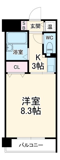 ブライティ助信の間取り写真