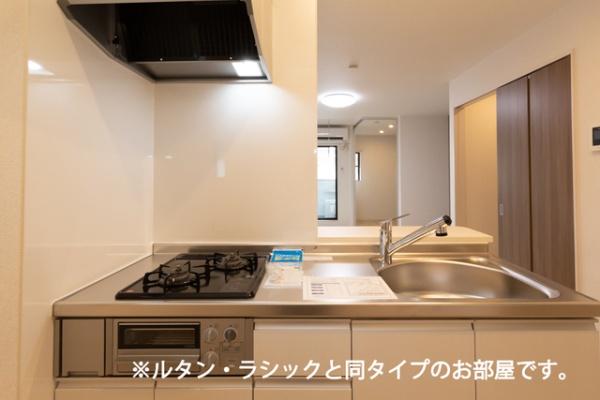 ＪＲ身延線 常永駅 徒歩17分 2階建 築1年のキッチン写真
