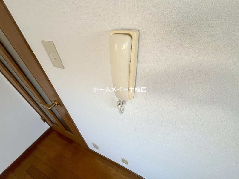 セキュリティ　インターホン付きでございます！