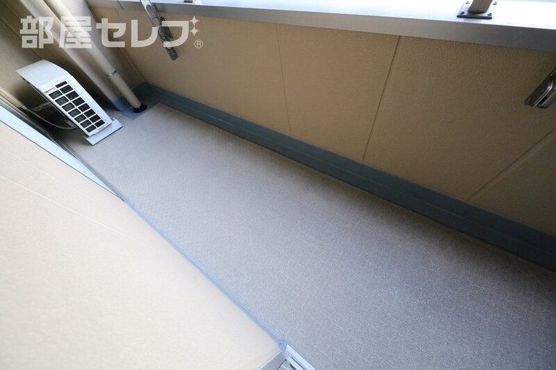 バルコニー　広く使えるバルコニー