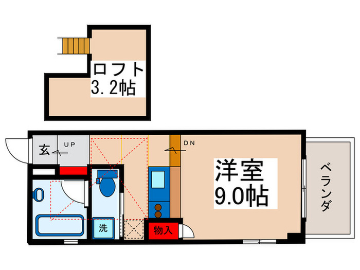 AquilaUrayasuUnoの間取り写真