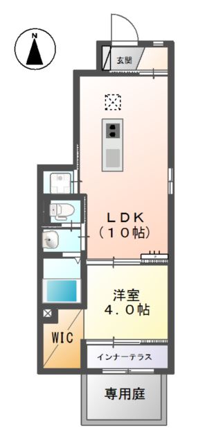 グランディール高山の間取り写真