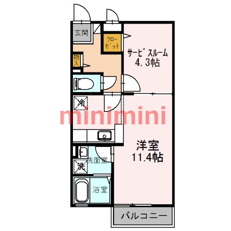 オーク太田IIの間取り写真