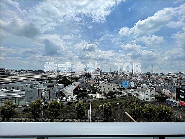 眺望　東側バルコニーからの展望