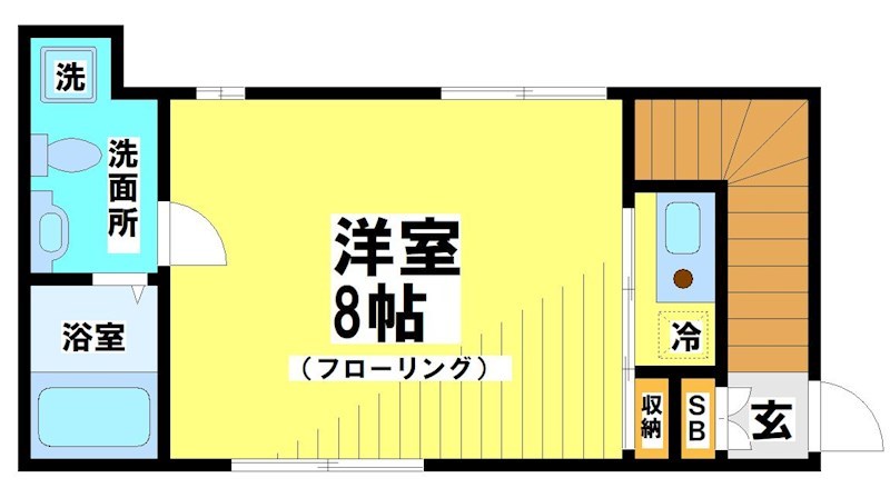 京王線 千歳烏山駅 徒歩4分 3階建 築10年の間取り写真