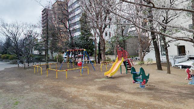 公園　築地川公園（公園）まで185m