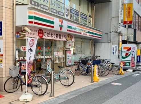 コンビニ　セブンイレブン　東武曳舟駅前店（コンビニ）まで158m