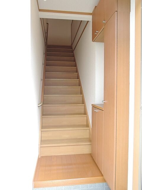 京王線 北野駅 徒歩15分 2階建 築23年の玄関写真