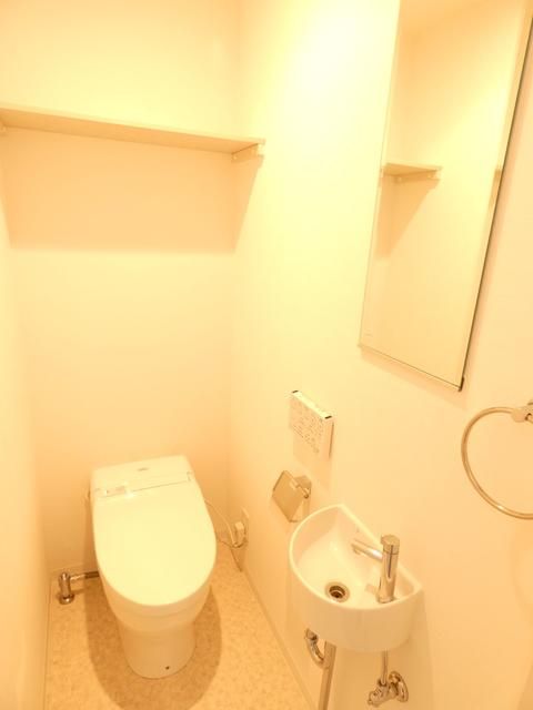 ＪＲ山手線 恵比寿駅 徒歩11分 5階建 築23年のトイレ写真