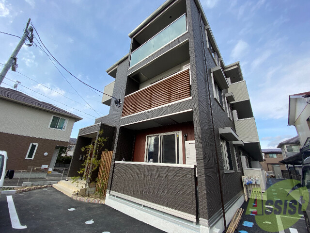 建物外観　若林区新弓ノ町「Ｄ－ｒｏｏｍＤｅａｒｃｏｕｒｔ」