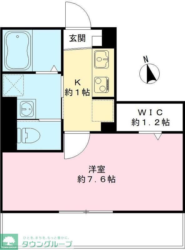 ペンタゴンの間取り写真