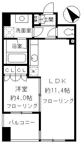 ルフィット神宮北参道の間取り写真