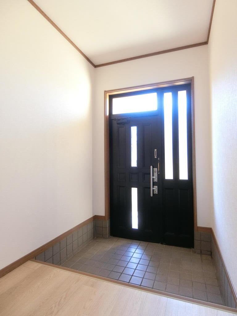 熊取町小谷北貸家の玄関写真