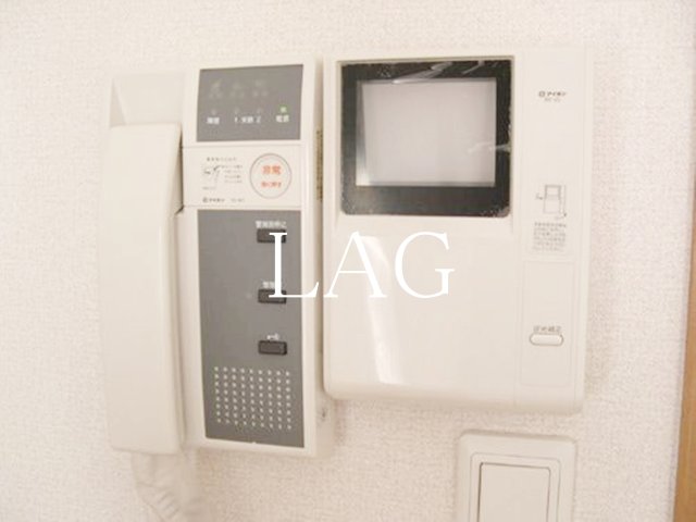 セキュリティ　モニター付インターホンです。