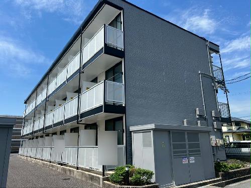建物外観　マイコレ！室内壁紙を無料でお好きなカラーにできます♪