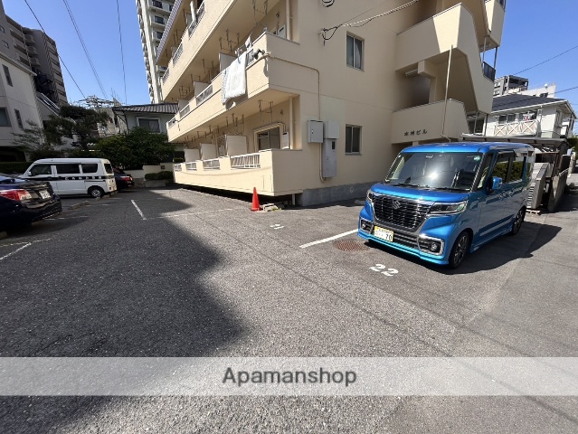 駐車場　眺望