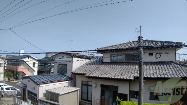 眺望　ベランダからの眺めは開放感が有り、良さそうですね。