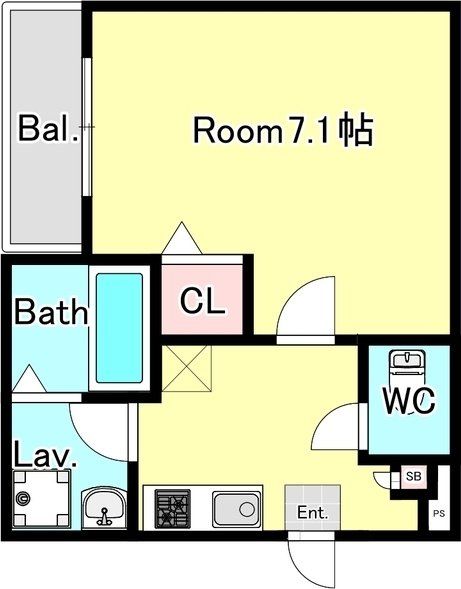 ジーメゾン入曽の間取り