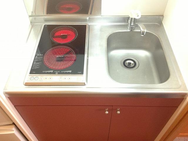 キッチン　2口コンロ