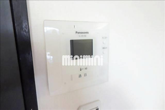 セキュリティ　ＴＶ付きインターホンなので急な来客にも対応できます。